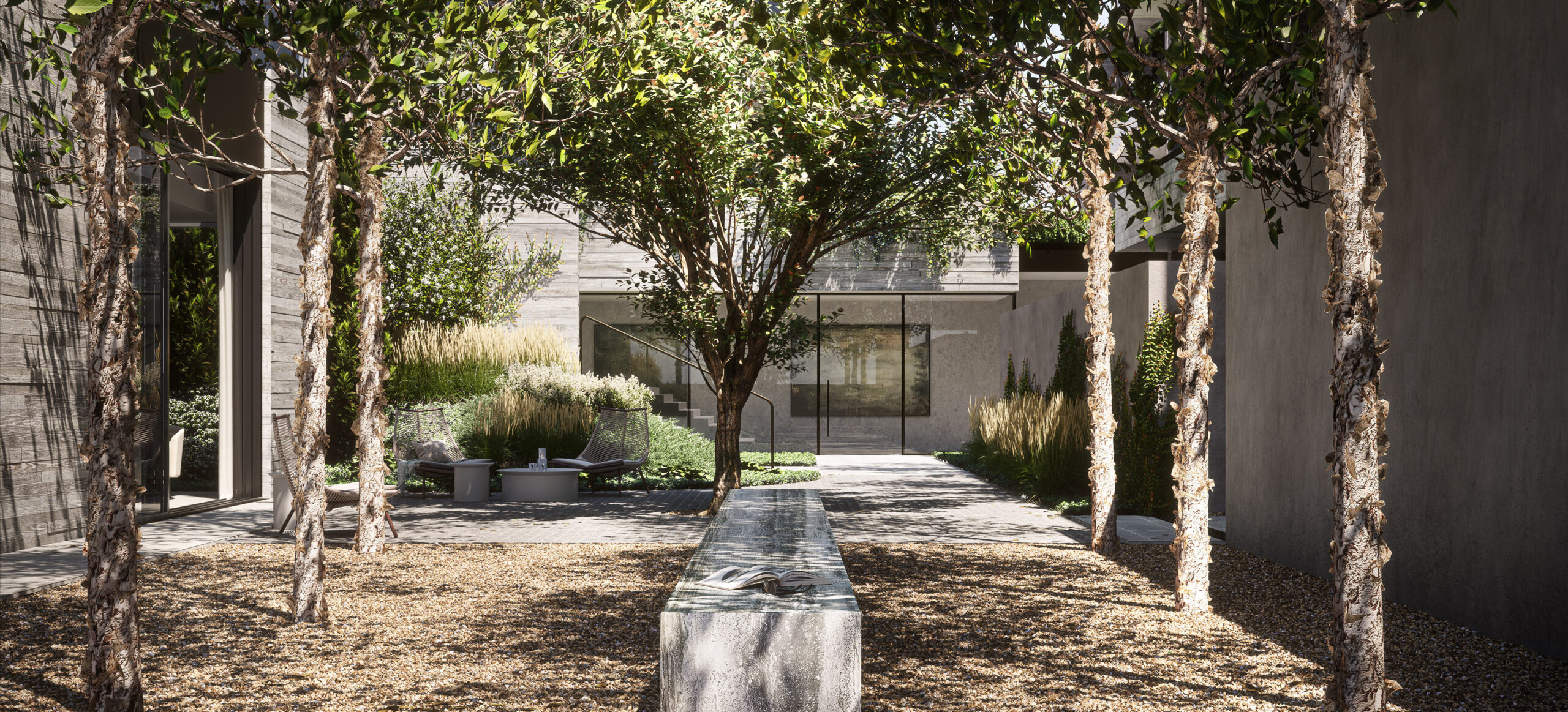Landscaped Garden