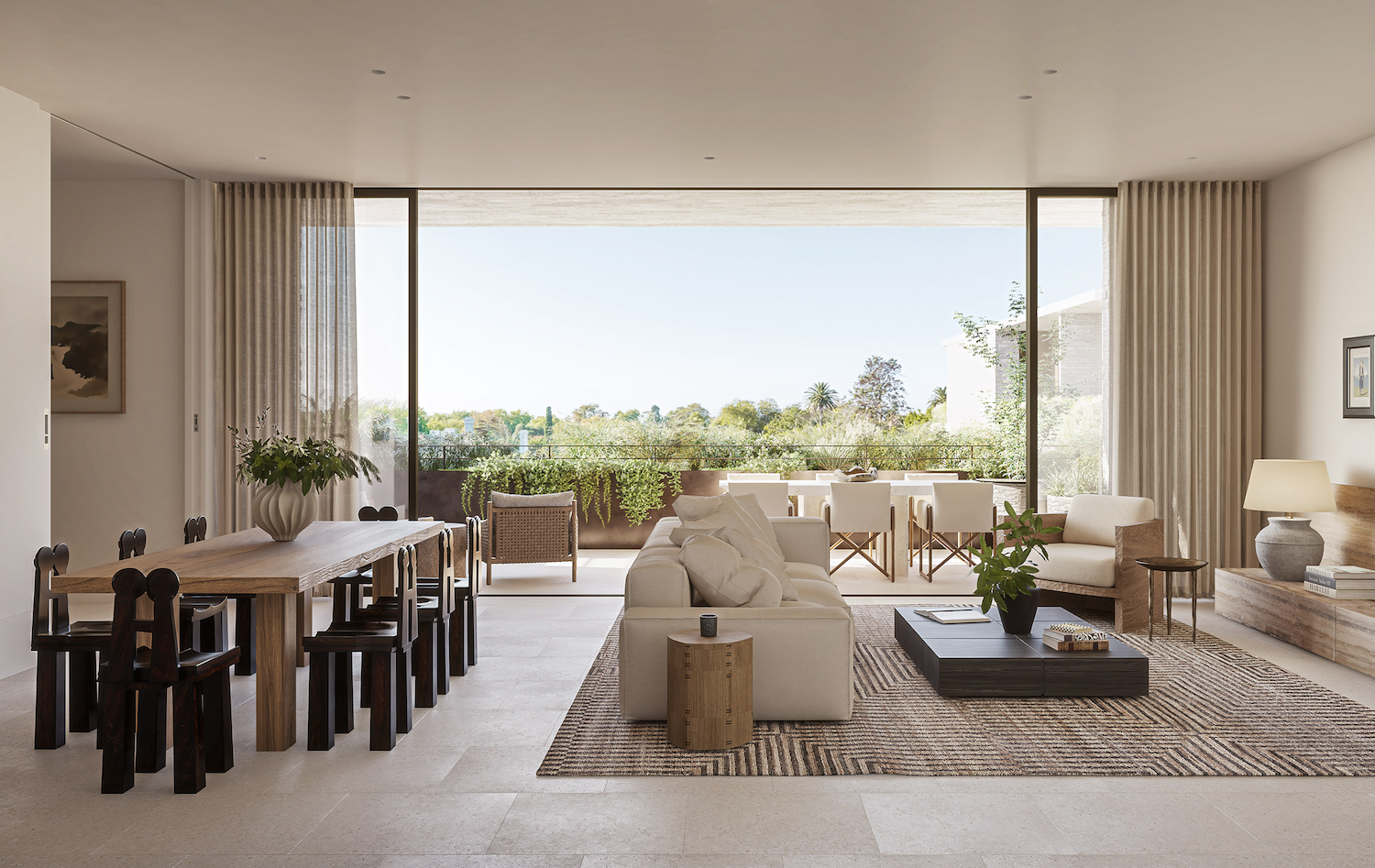 Two-bedroom residences  from $2,200,000