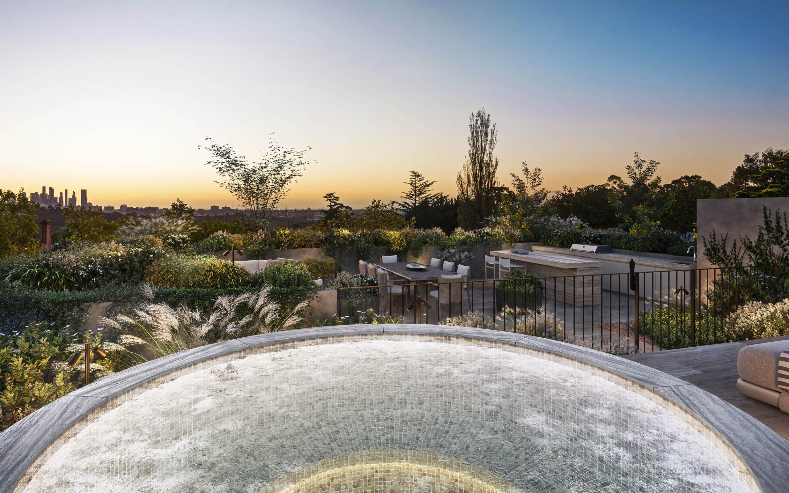 Piccolo House barry street landscape_6