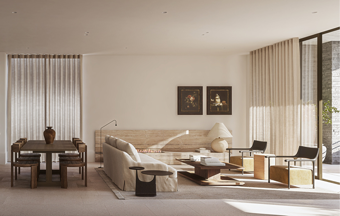 Piccolo House 18 Barry Street, Kew Residence G08 featuring contemporary architecture and refined interior design